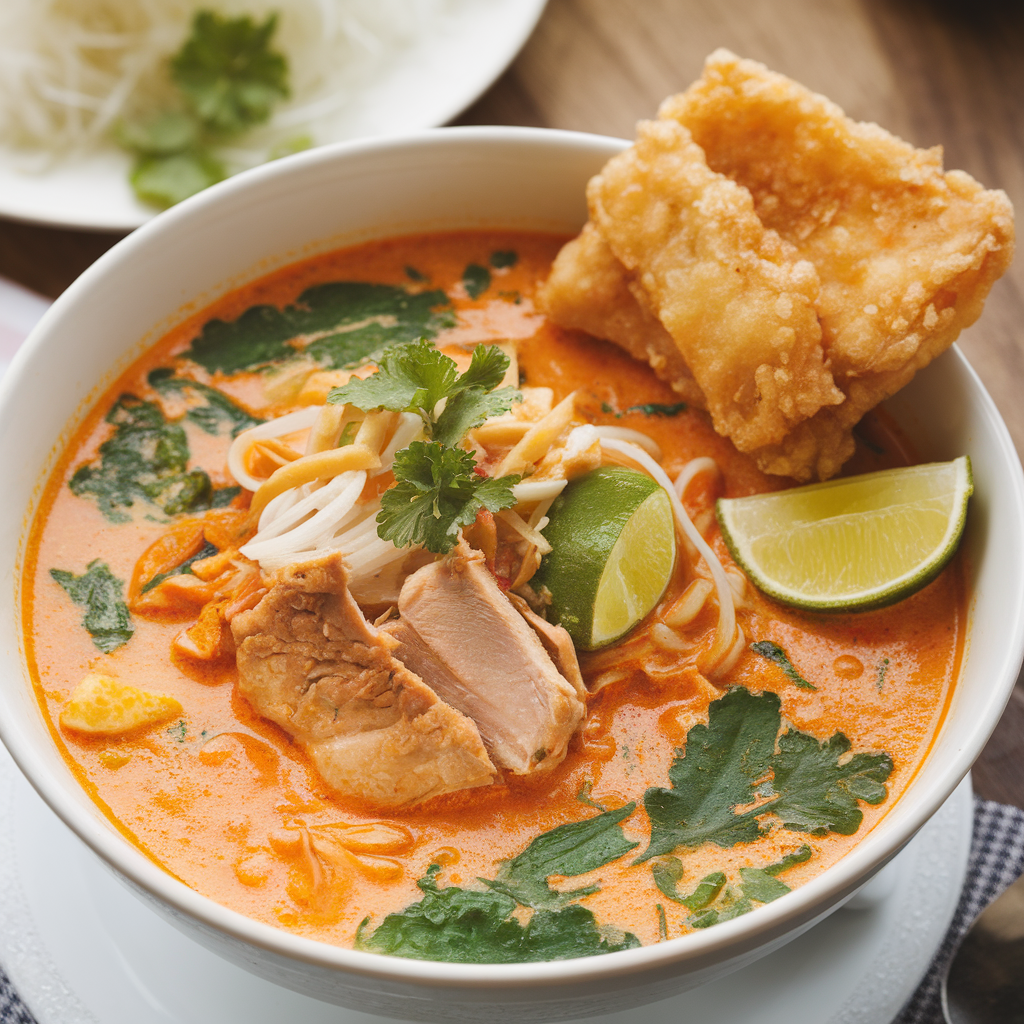 Thai Red Curry Noodle Soup