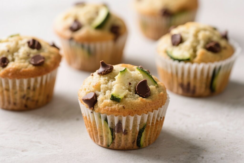 Chocolate Chip Zucchini Muffins