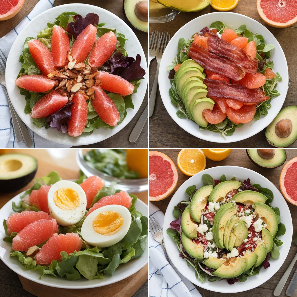 Grapefruit Salads