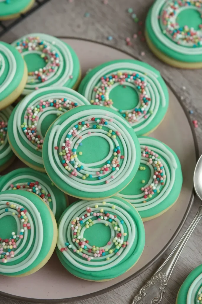Green Velvet Cookies
