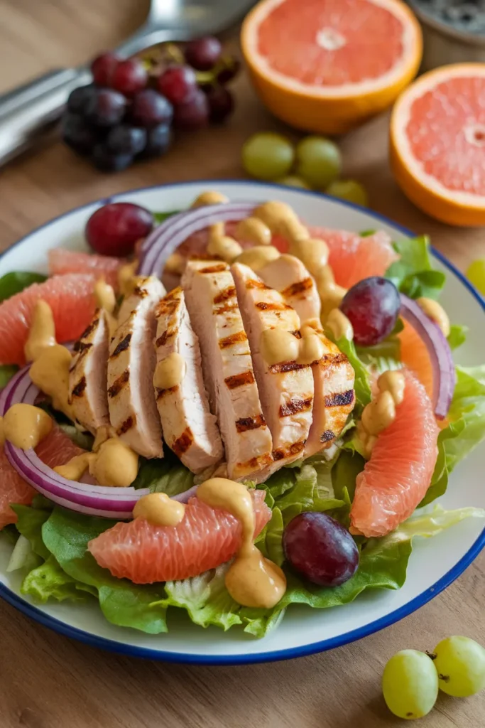 Grilled Chicken Grapefruit Salad