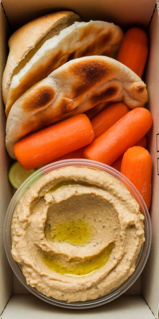 Hummus Snack Box Lunch