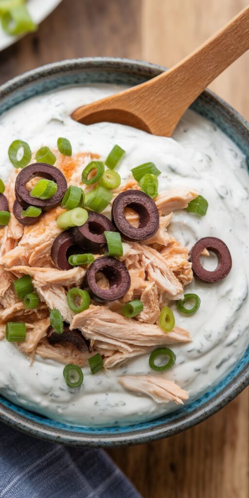 Loaded Greek Yogurt Ranch Dip