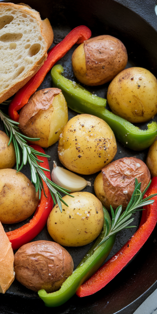 17 Valentine’s Day Brunch Recipes So Good They’ll Make You Forget Dinner Exists 14 One Pan Breakfast Potatoes with Peppers