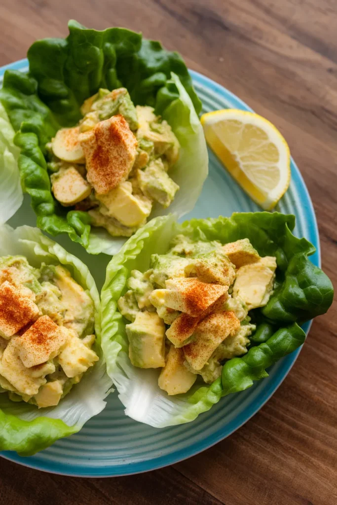 Avocado Egg Salad Lettuce