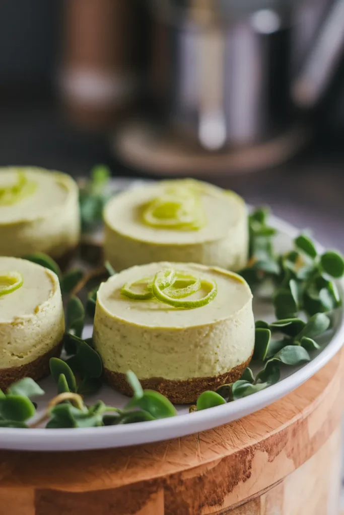 26 Healthy St. Patrick's Day Recipes That Are Naturally Green (No Food Dye!) 6 Avocado Lime Cheesecake Bites No Bake