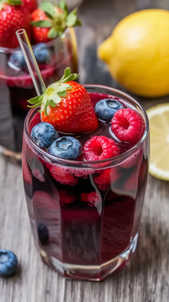 7 Fresh Juice Recipes for Acne-Prone Skin 3 Berry Bright Antioxidant Blast