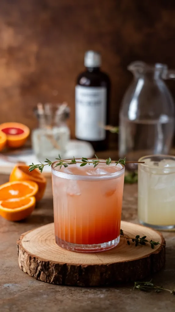 10 Refreshing Spring Cocktails for an Instant Energy Boost 9 Blood Orange Thyme Collins