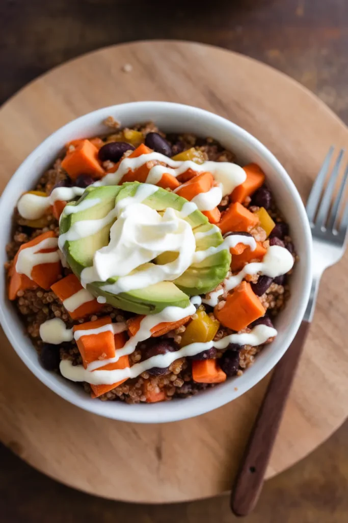 Protein-Rich Burrito Bowl With Sweet Potato 2 Burrito Bowls