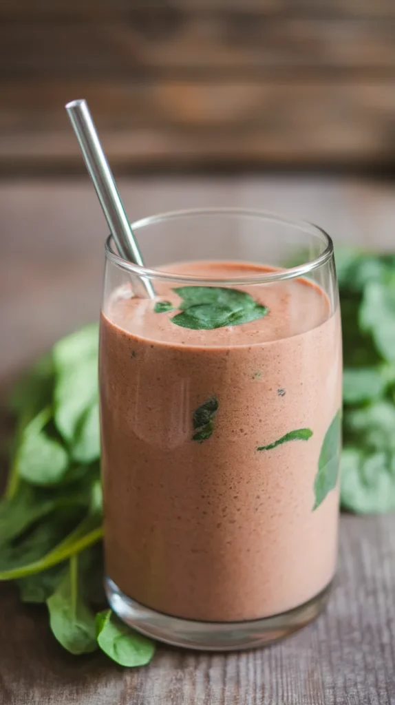 9 Fat-Burning Spring Smoothies for Women 9 Chocolate Secret Spinach