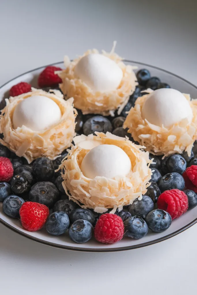 23 Adorable Healthy Easter Desserts Kids and Adults Are Obsessed With (No Junk, All Joy) 12 Coconut Macaroon Nests