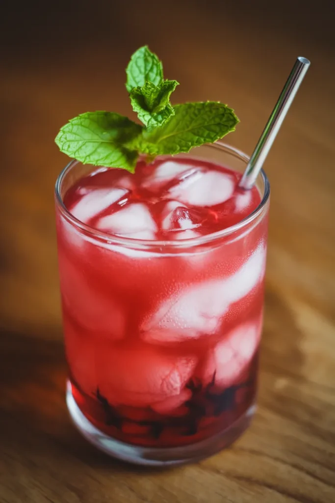 13 Coconut Water Mocktails That Are So Refreshing 12 Coconut Water Hibiscus Iced Tea