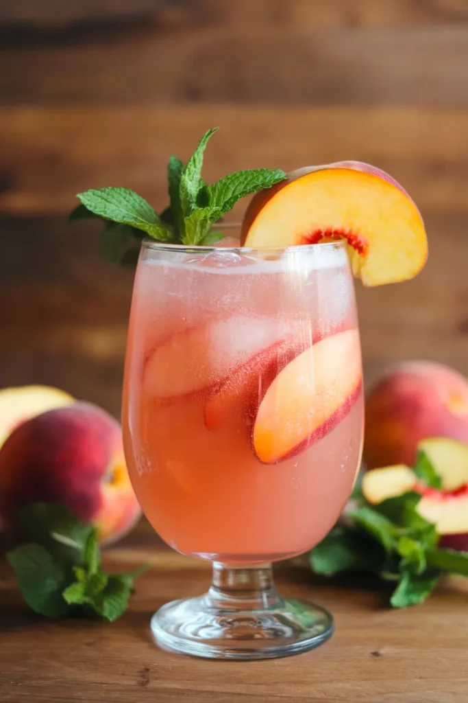 13 Coconut Water Mocktails That Are So Refreshing 13 Coconut Water Peach Bellini Mocktail