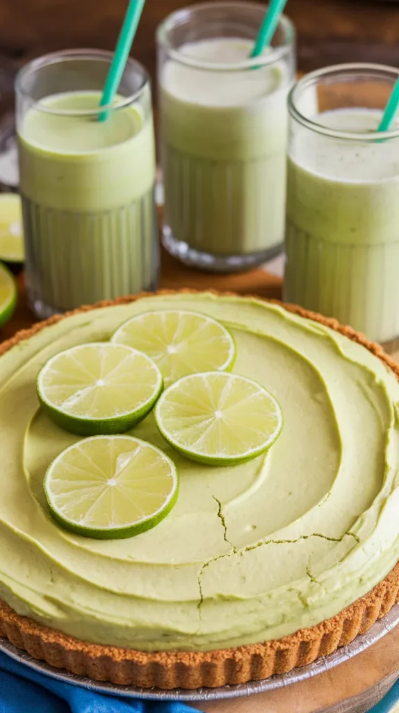 7 Weight Loss Smoothies for Fresh Spring Mornings 5 Creamy Avocado Lime Pie