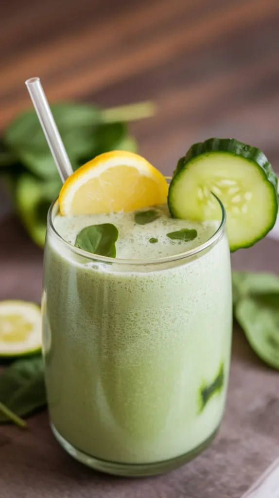 9 Fat-Burning Spring Smoothies for Women 8 Cucumber Cool Down