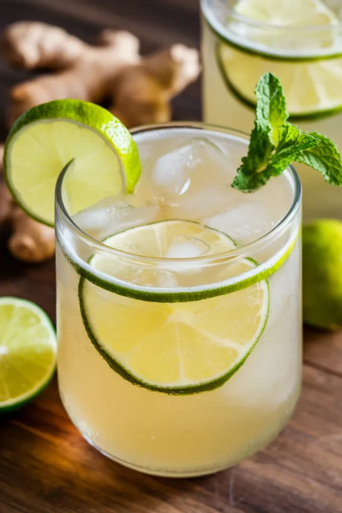 13 Coconut Water Mocktails That Are So Refreshing 4 Ginger Lime Coconut Water Fizz