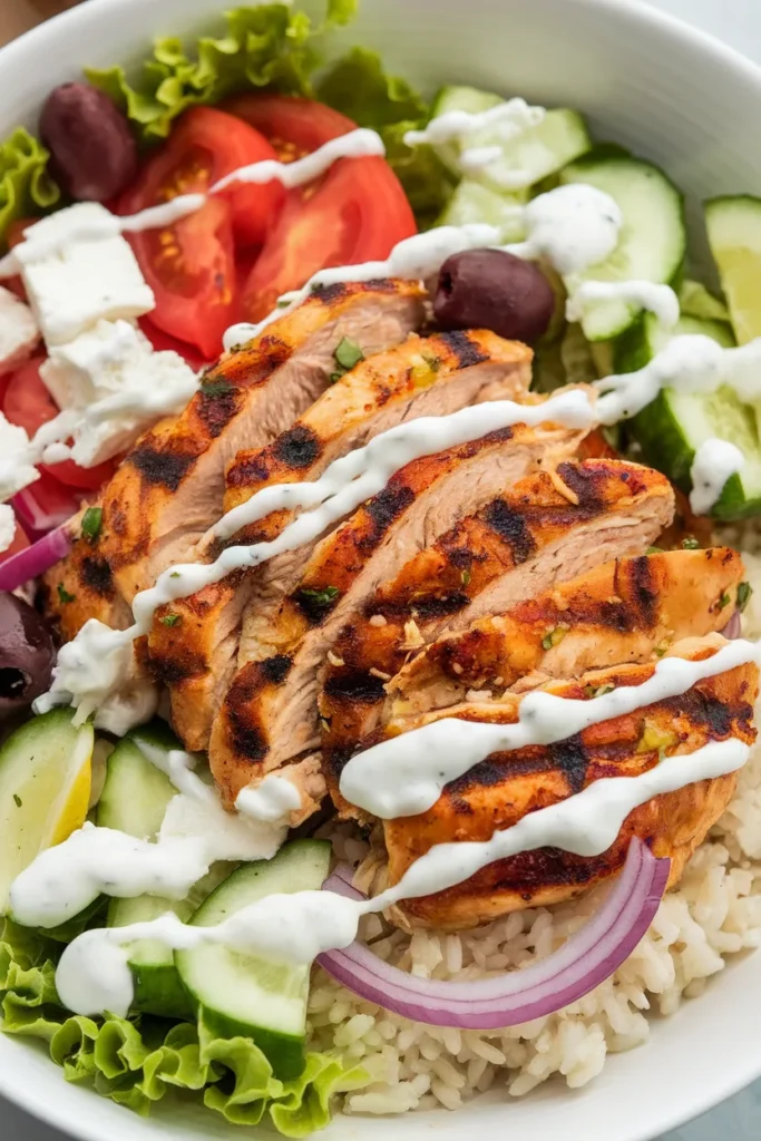11 Healthy Taco Bowl Meal Prep Ideas That'll Make You Actually Look Forward to Lunch All Week 9 Greek Style Chicken Taco Bowl