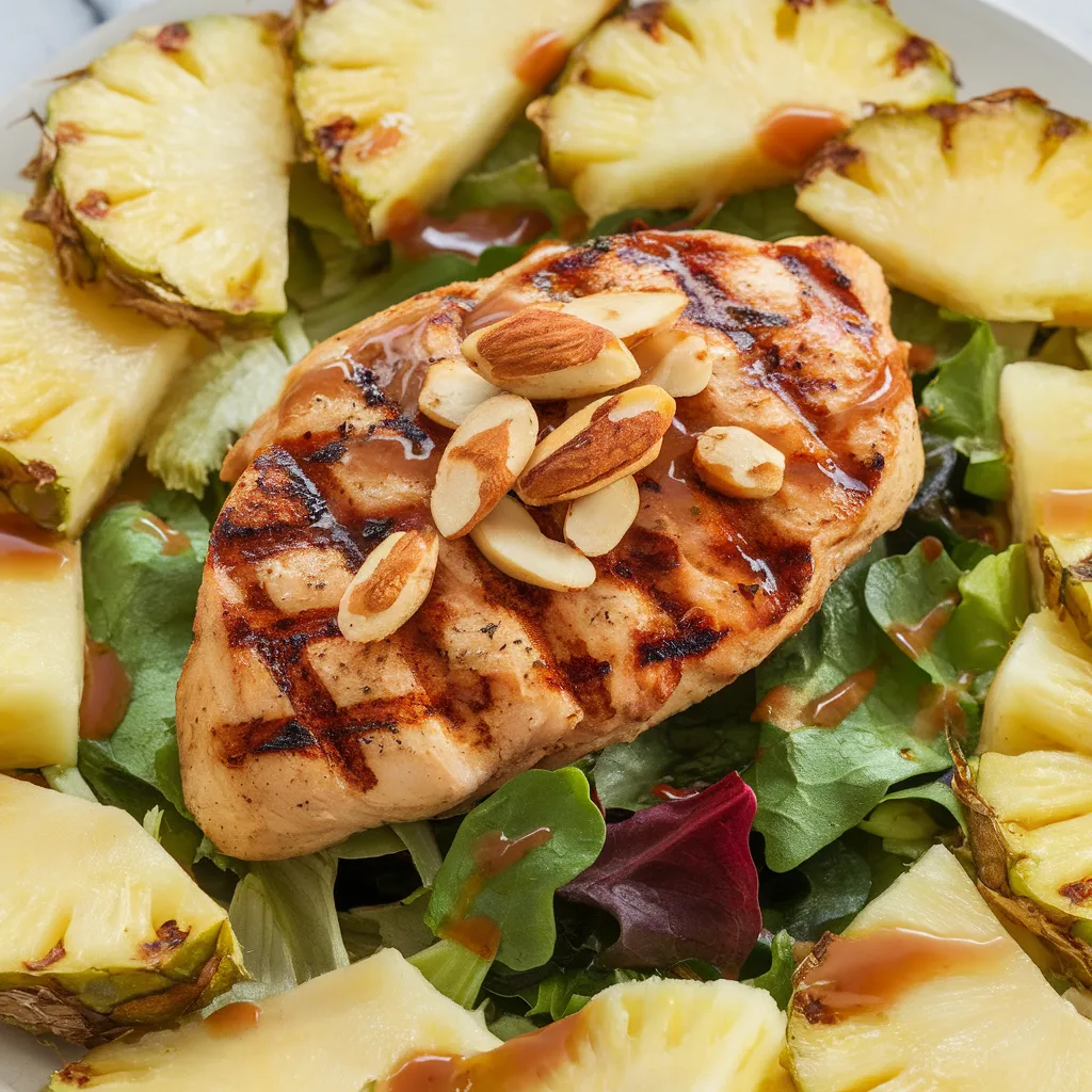 Grilled Chicken Pineapple Salad