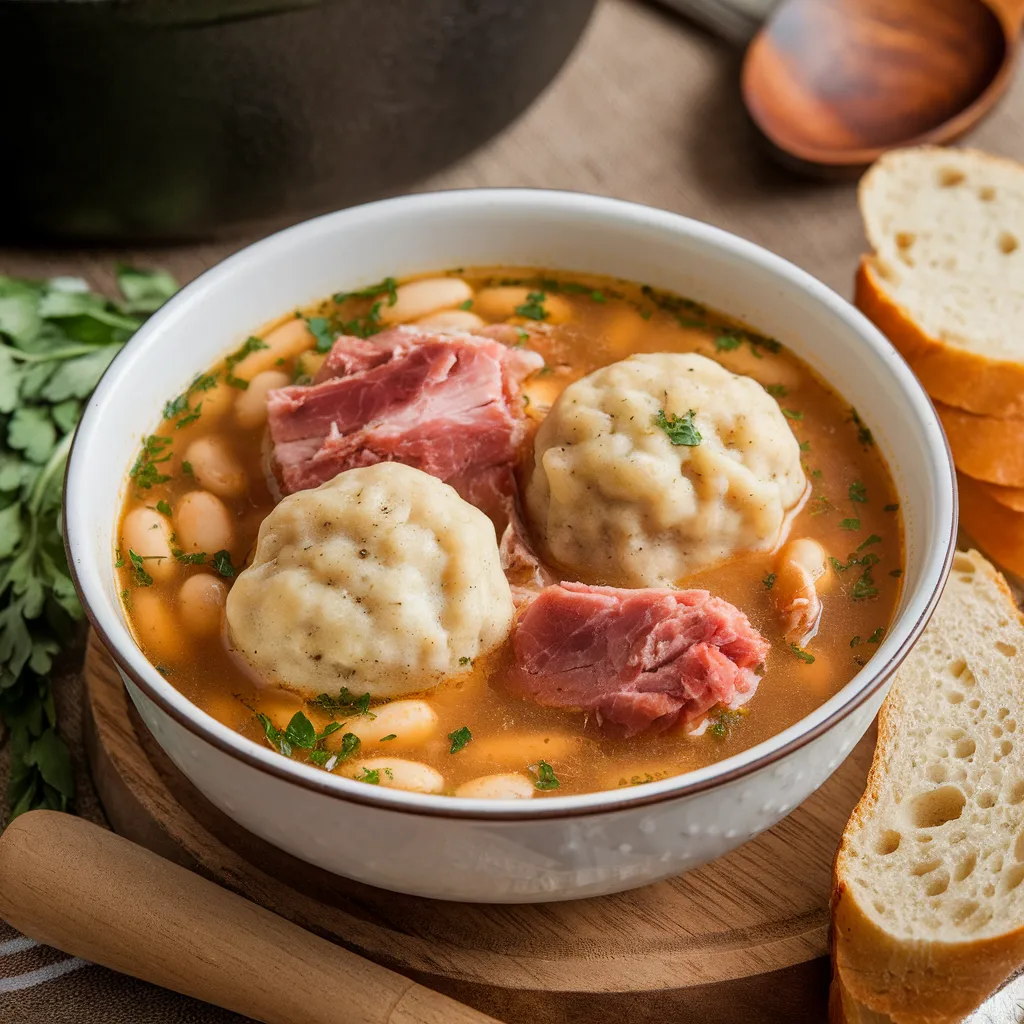 Ham and Bean Soup Recipes with Dumplings