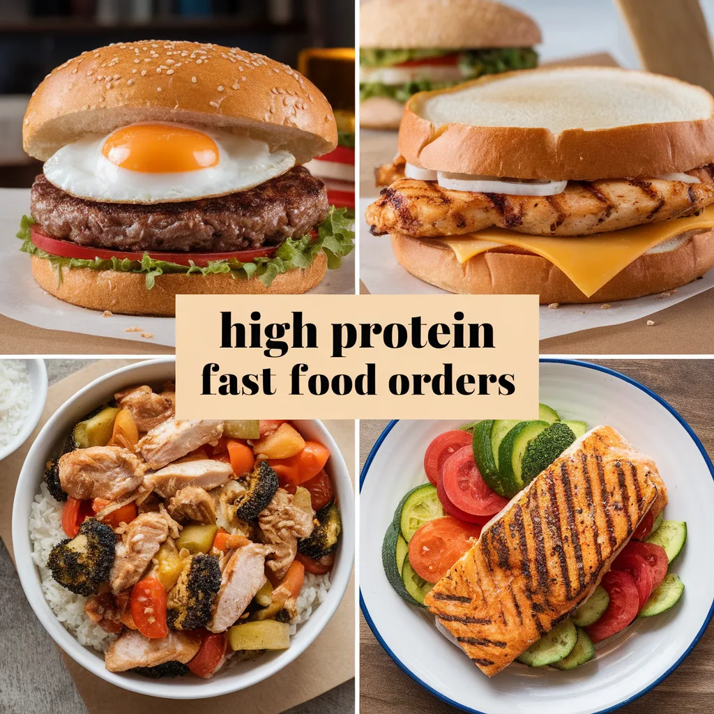 High Protein Fast Food