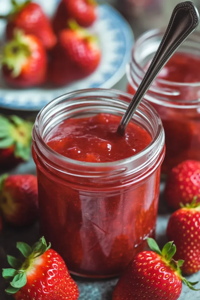 Homemade Strawberry Freezer Jams
