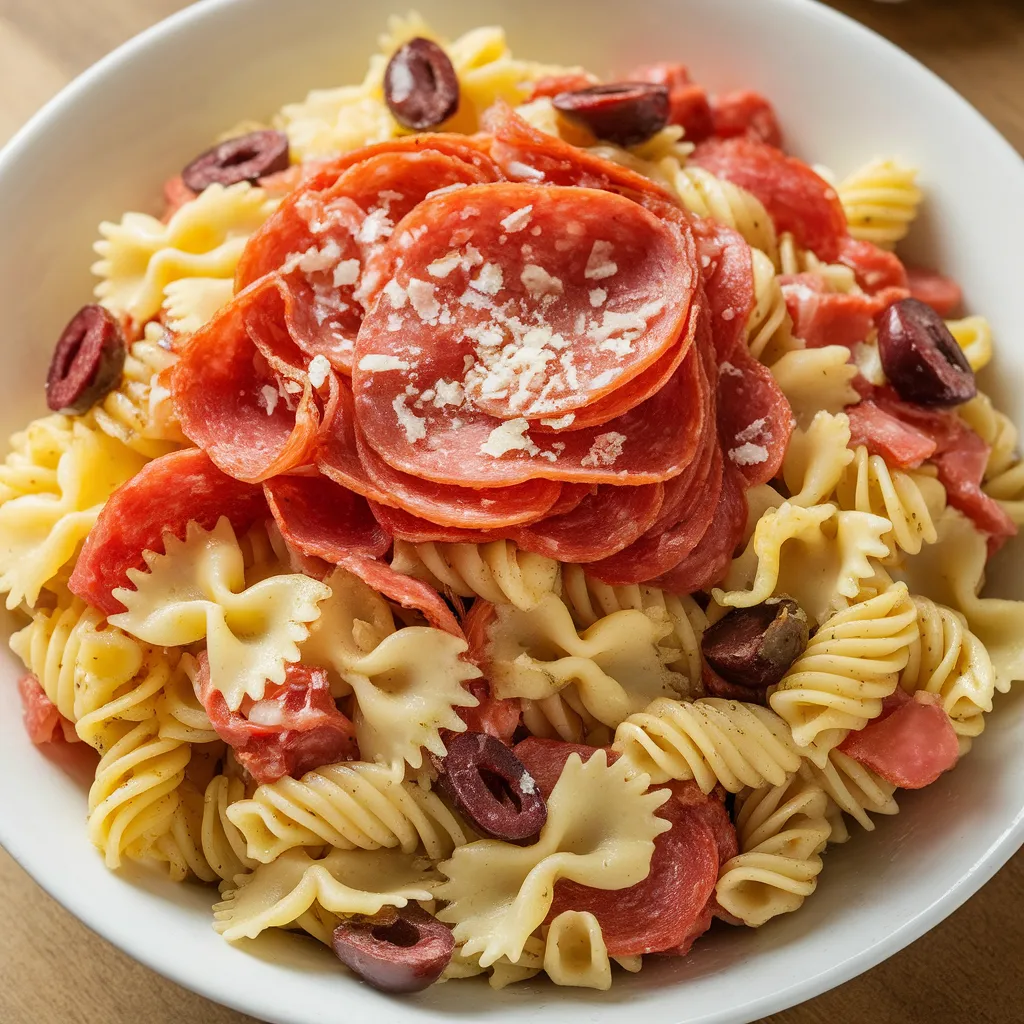 Italian Grinder Pasta Salad