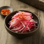 Korean Pickled Radish (Chikin Mu) - Tangy, Crunchy & Ready in 10 Minutes! 3 Korean Pickled Radish