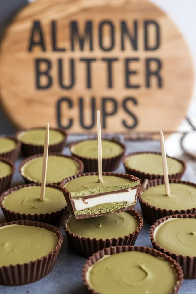 26 Healthy St. Patrick's Day Recipes That Are Naturally Green (No Food Dye!) 9 Matcha Almond Butter Cups