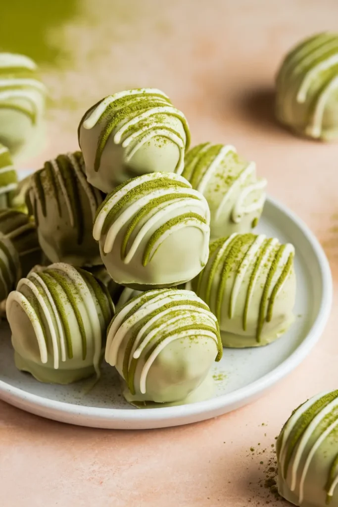 26 Healthy St. Patrick's Day Recipes That Are Naturally Green (No Food Dye!) 20 Matcha White Chocolate Truffles