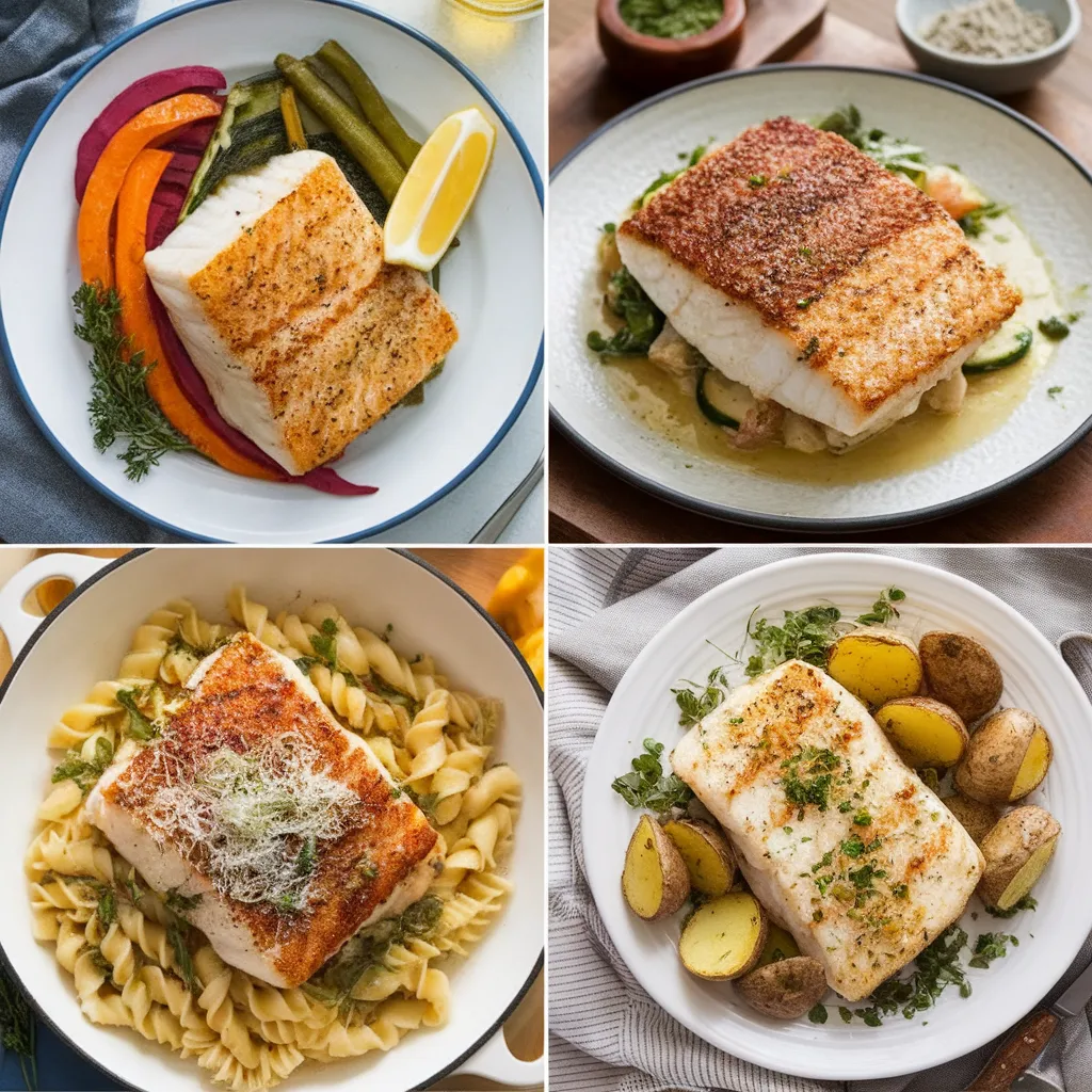 Pan Seared Cod Fish Recipes.