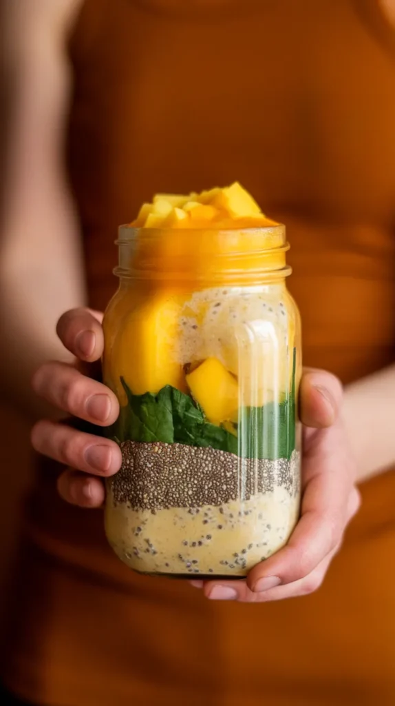 9 Fat-Burning Spring Smoothies for Women 6 Spicy Mango Melt