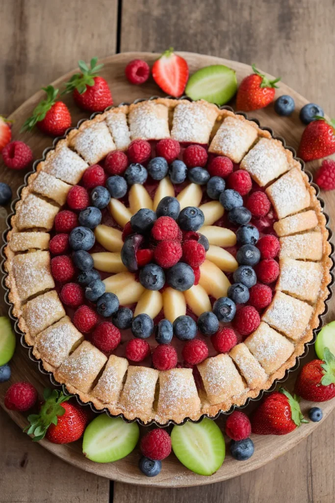 23 Adorable Healthy Easter Desserts Kids and Adults Are Obsessed With (No Junk, All Joy) 16 Spring Fruit Tart with Almond Crust