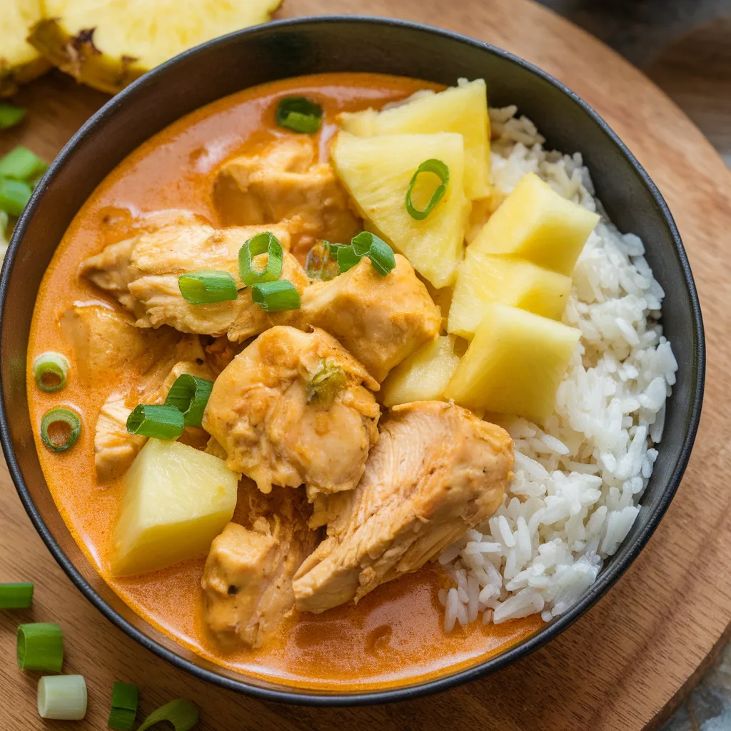 Thai Chicken Pineapple Curry