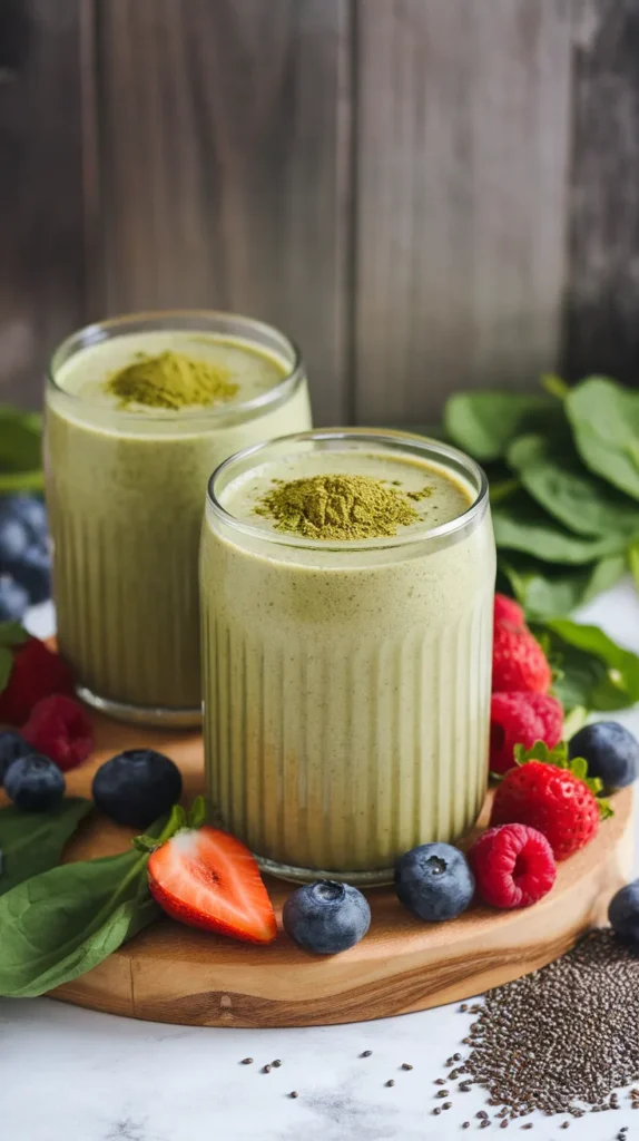 9 Fat-Burning Spring Smoothies for Women 5 The Matcha Morning Jolt