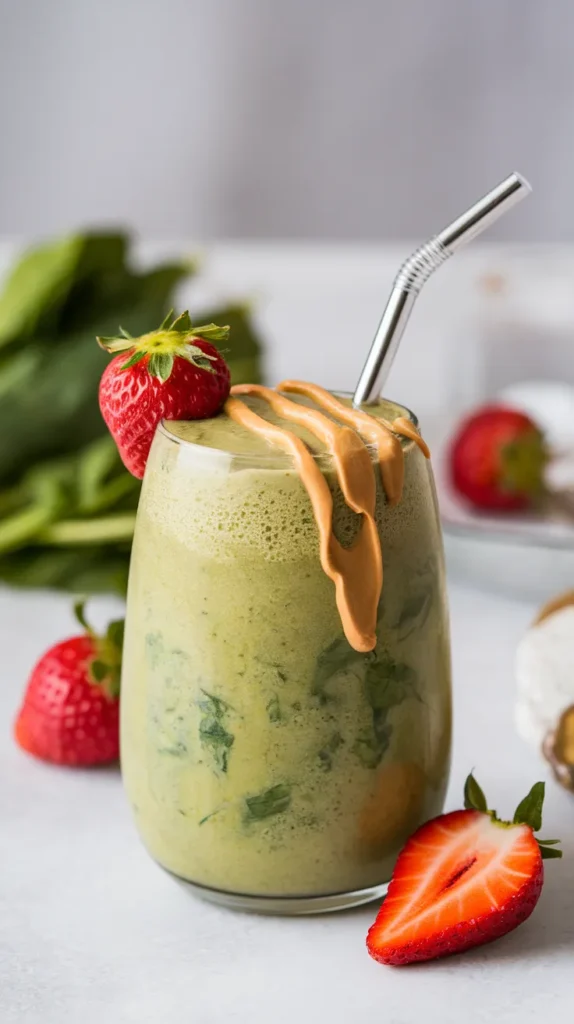 9 Fat-Burning Spring Smoothies for Women 7 The PB J Reimagined