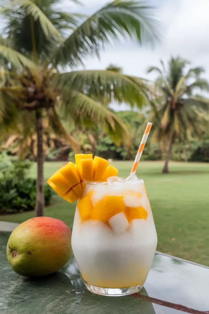 13 Coconut Water Mocktails That Are So Refreshing 2 Tropical Mango Coconut Water Cooler